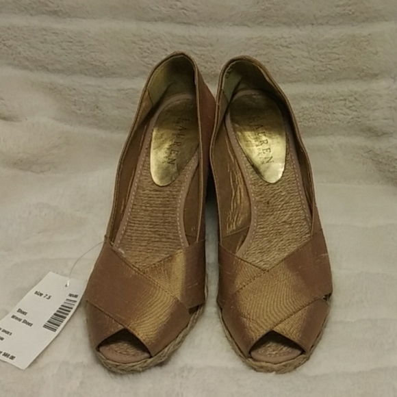 Lauren Ralph Lauren Shoes - NWT Ralph Lauren 7.5 Cecillia espadrille